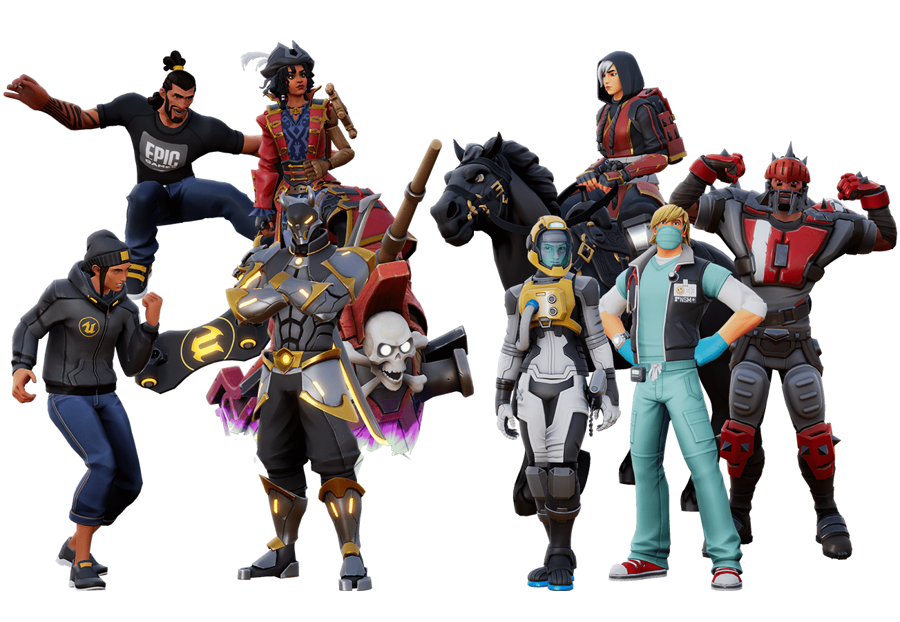 Exclusive Epic Character Cosmetics